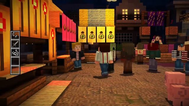 Minecraft story mode Petra gets scammed смотреть онлайн