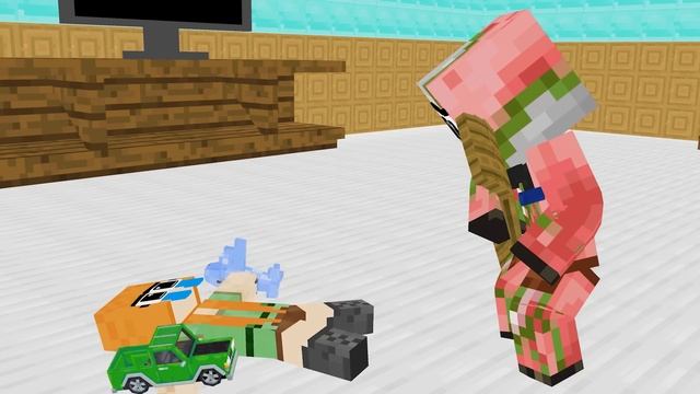 Monster School : HEROBRINE FAMILY SEASON 8 ALL EPISODE - Minecraft Animation смотреть онлайн