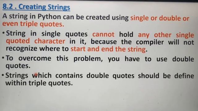 Strings - Introduction, Creating Strings in python, part 1, in tamil смотреть онлайн