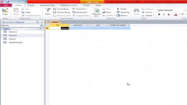 How to Reset the Number of AutoNumber field on Table in access database смотреть онлайн