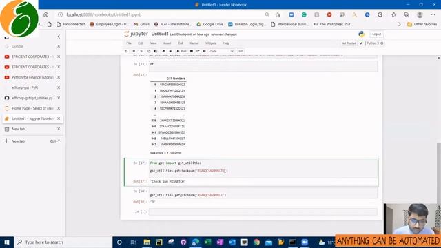 Check the Last Digit in GST | | Check INVALID GSTIN in BULK| GST CheckSum | GST with Python смотреть онлайн