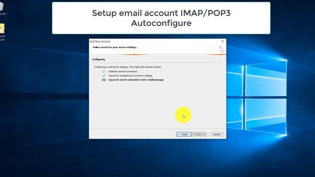 Autoconfig Email account setup - IMAP/ POP3 смотреть онлайн