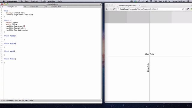 Flexbox tutorial part two: Grow and shrink elements. смотреть онлайн