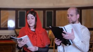 Достойно есть ,Ἄξιόν ἐστιν"(на греческом языке)