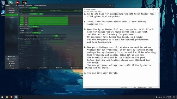 How to Undervolt AMD Ryzen Processor with AMD Ryzen Master Tool | Ryzen 3 3300X