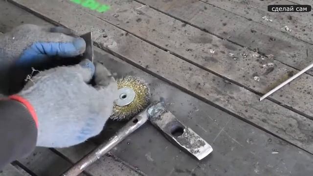 Молоток сварщика из хлама своими руками! Молоток сварщика!!! Избавляемся от шлака! Секач! смотреть онлайн