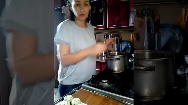 Рецепт Гороховый суп со свининой и овощи с котлетами на пару смотреть онлайн