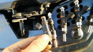 Установка форсунок от Mitsubishi Outlander XL - 1465A030  на Outlander 4g69