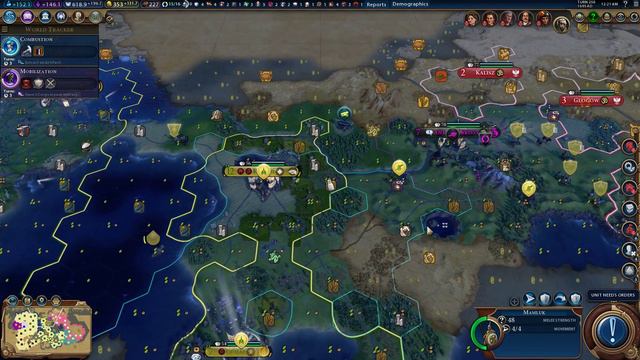 Let's Play Civilization 6 Deity Saladin 11 смотреть онлайн