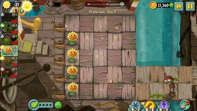 растения против зомби 2 новое растение серебряные калючки прохождения смотреть онлайн