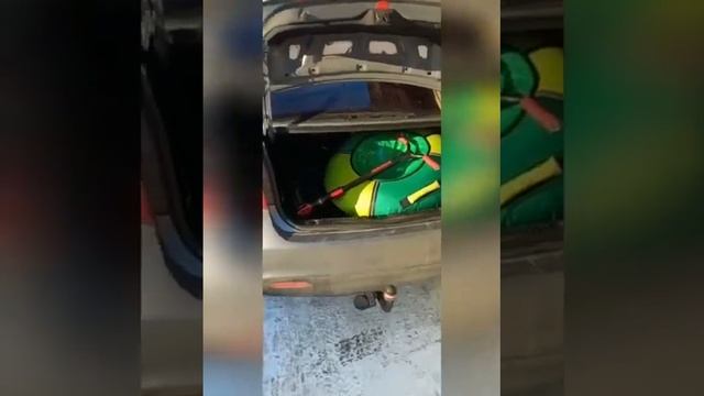 Зимний самокат.Установка лыж. смотреть онлайн