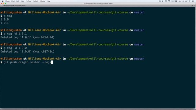 30. Apagando tags e branches remotos - Git e Github para Iniciantes смотреть онлайн