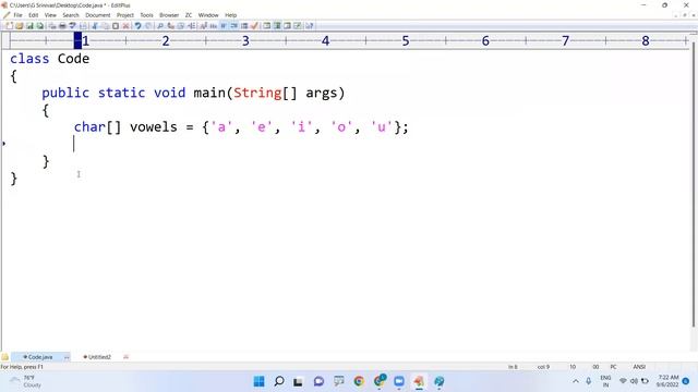 Java | Display Elements of Character Array | Ameerpet Technologies | By Srinivas смотреть онлайн