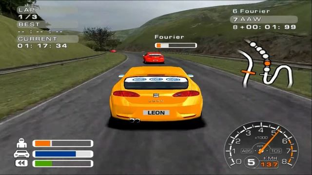 Corvette Evolution GT - Season Race Gameplay 1080p (PCSX2) смотреть онлайн