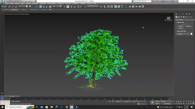How to put Trees in 3ds Max / TREES AND FLOWERS / Low Poly Tree 3ds Max / Modeling Plants in 3Ds Ma смотреть онлайн