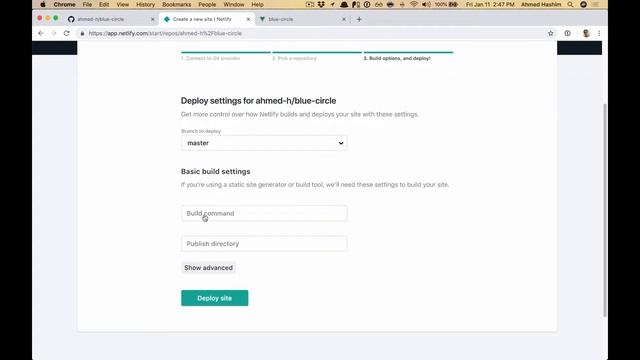 How to deploy a Vue JS site to the JAMstack on Netlify using Github for continuous deployment смотреть онлайн