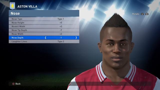 PES 2016 -Adama Traore face build смотреть онлайн