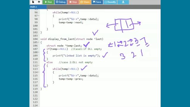 2.4 Traversing Doubly Linked List from First and Last Node #linkedlist #c смотреть онлайн