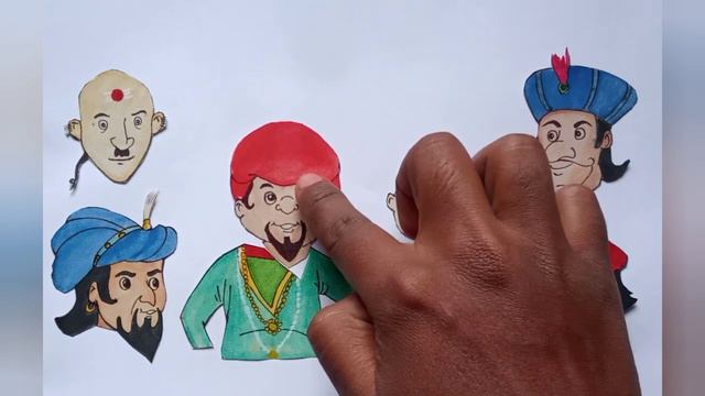 Raja Krishna Chandra , Nawab Shadow puzzle | Gopal Bhar | Gopal Bhar characters puzzle | Art Akash смотреть онлайн