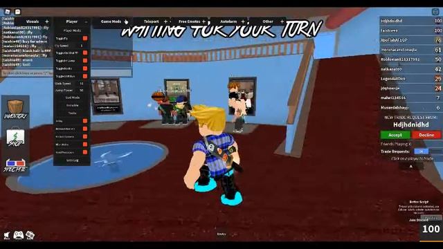 Murder Mystery 2 in Roblox OP Script Eclipse mm2 смотреть онлайн
