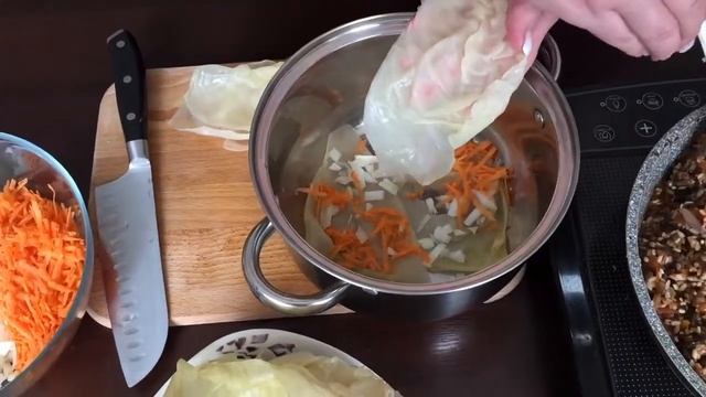 ЗАКАРПАТСКИЕ ГОЛУБЦЫ ИЗ КВАШЕНОЙ КАПУСТЫ С ГРИБАМИ! Как приготовить постные голубцы смотреть онлайн