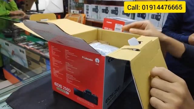 Canon Eos 250D 4k Camera Price & unboxing. смотреть онлайн