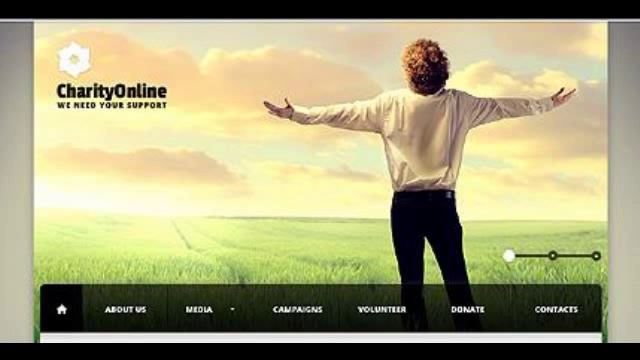 Preview Grey Charity Joomla Theme by Astra TMT смотреть онлайн