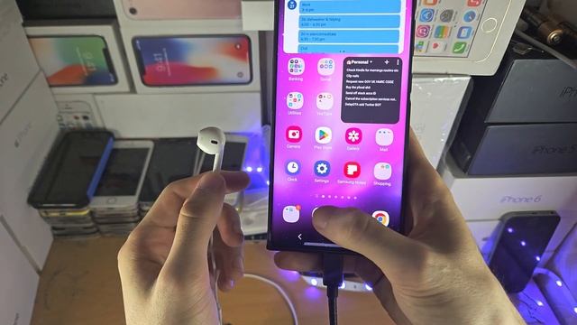 How To Connect Wired Headphones to Samsung Galaxy S23 Ultra (earphones too) смотреть онлайн