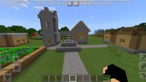 Minecraft как построить деревню жителей номер 13