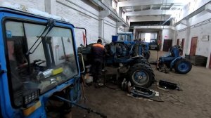 Овцеферма нашего поселка! Тяжелый труд, чистим навоз... (4 часть)