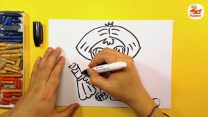 ДОМОВЕНОК КУЗЯ мультик / как нарисовать Домового из мультика Домовенок Кузя / РыбаКит