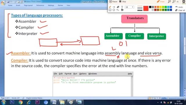Language Translator, Assembler, Compiler and Interpreter | Class 11 Computer Science смотреть онлайн