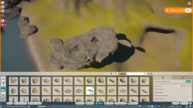 Yosemite Falls Lion Habitat - Planet Zoo Speed Build / Sandbox Series смотреть онлайн