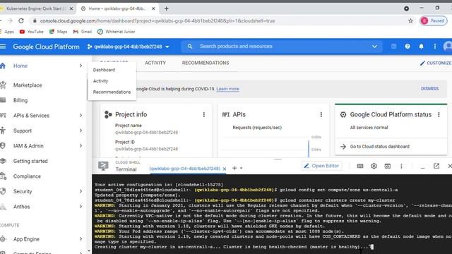 Kubernetes Engine| Google Cloud Essentials| Qwiklabs смотреть онлайн