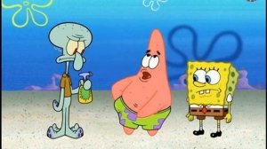 Губка Боб Сквидвард гигант 1