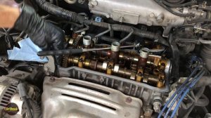 1997 - 2001 Toyota 5S-FE Engine Camshaft Cover Leak Seal Replacement (Toyota Camry)