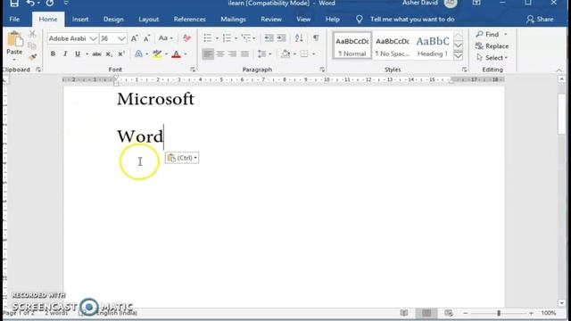 Class 4 Computer Ch 3 Tools of Word Processor смотреть онлайн