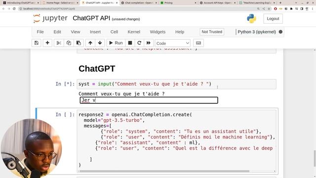 Comment Utiliser l'API Python de ChatGPT ? (Tutoriel) смотреть онлайн