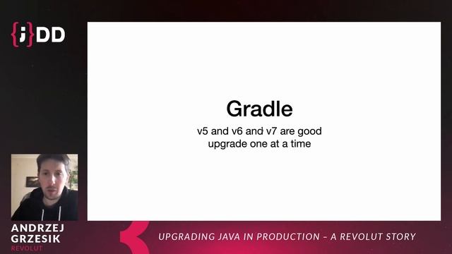 JDD 2021: Upgrading Java in production - a Revolut story - Andrzej Grzesik смотреть онлайн