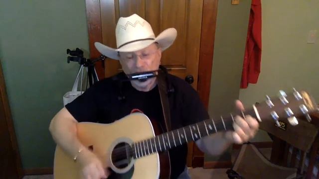 1946 - Invitation To The Blues - Ray Price vocal & acoustic guitar cover & chords смотреть онлайн