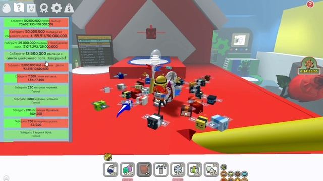 ИГРАЮ В BEE SWARM SIMULATOR + ОТКРЫЛ 1000 ROYAL JELLY смотреть онлайн