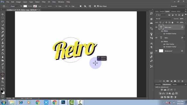 HOW TO CREATE RETRO TYPOGRAPHY TEXT EFFECT (VINTAGE LOGO) смотреть онлайн