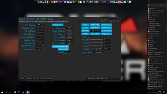 Fallout 4: Configuration Tool. Функционал, оптимизация и тонкая настройка. смотреть онлайн