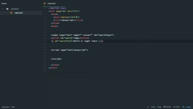 8. Variabler | Javascript 1.0.1 смотреть онлайн