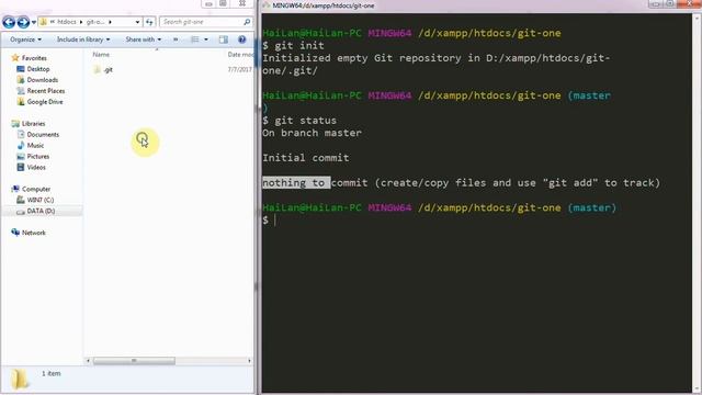 Quản lý mã nguồn với GIT - Bài 10 Local Repository - Basic смотреть онлайн
