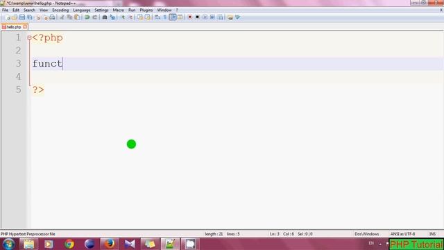 PHP Tutorials Functions with Parameters and Return Value смотреть онлайн