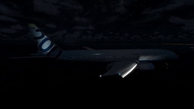 PMDG 777-200ER (RR Engines) Night Autoland Test смотреть онлайн