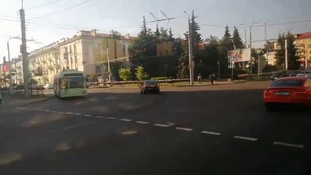 НОВЫЙ МАРШРУТ! Автобус номер 17Э Медгородок Мкр-н Кленковский г. Гомель. смотреть онлайн