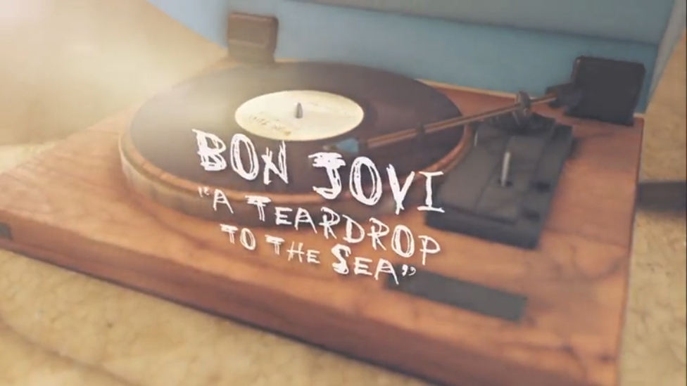 Bon Jovi - A Teardrop To The Sea (Lyric Video) смотреть онлайн