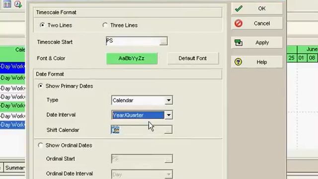 Primavera P6 changing the timescale смотреть онлайн